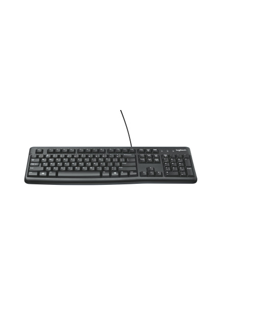 Teclado logitech k120 usb negro en