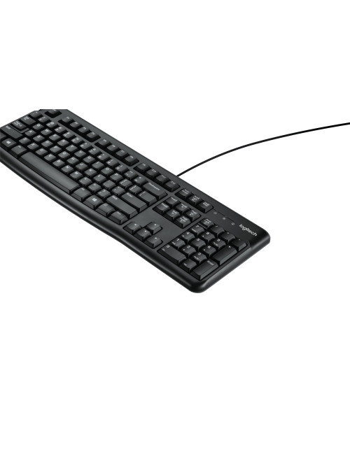Teclado logitech k120 usb negro en