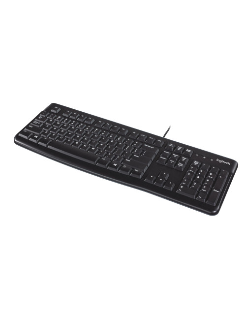 Teclado logitech k120 usb negro en