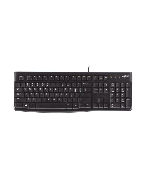 Teclado logitech k120 usb negro frances