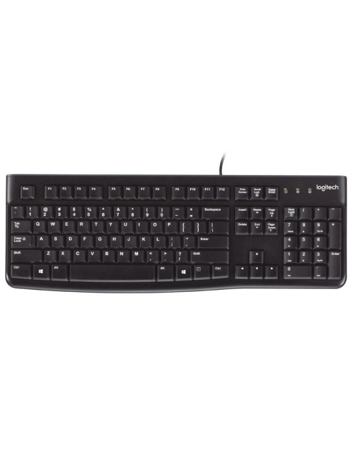 Teclado logitech k120 usb negro oem