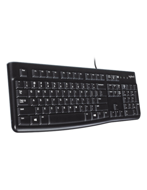 Teclado logitech k120 usb negro oem