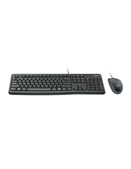 Combo teclado y raton logitech mk120