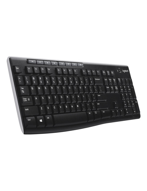 Teclado logitech k270 negro wireless inalambrico