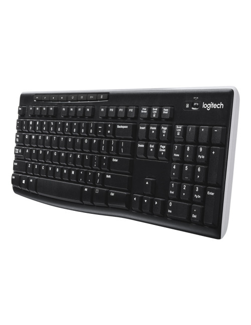 Teclado logitech k270 negro wireless inalambrico