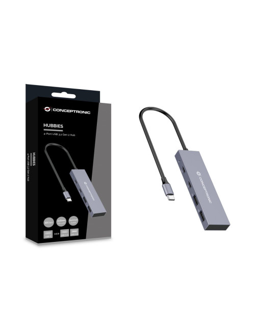 Hub usb tipo c conceptronic hubbies13g