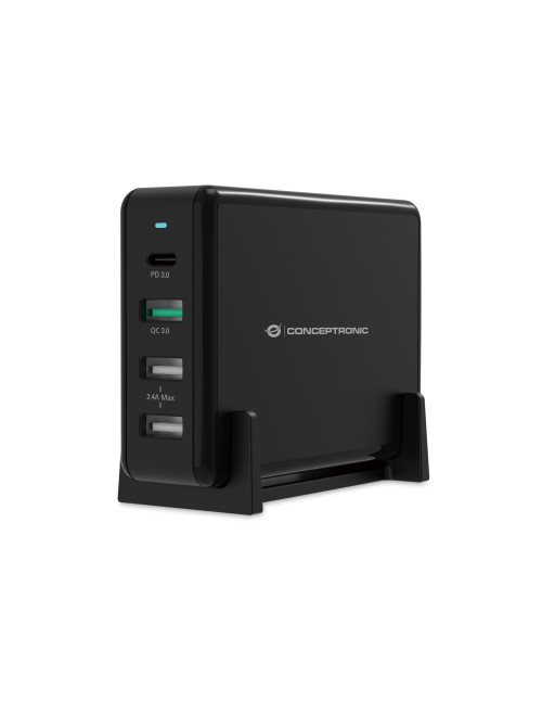 Cargador conceptronic ozul01b carga rapida pd