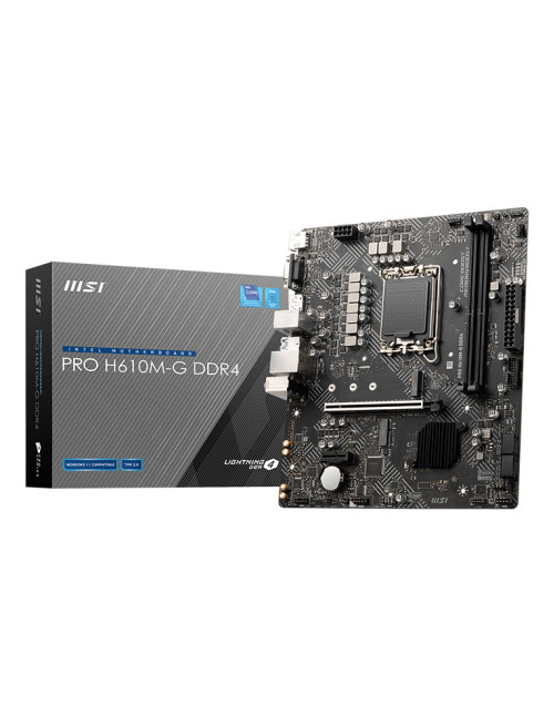 Placa base msi 1700 h610m - g ddr4