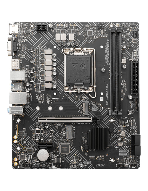 Placa base msi 1700 h610m - g ddr4