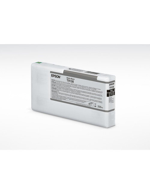 Cartucho tinta epson t9138 negro mate