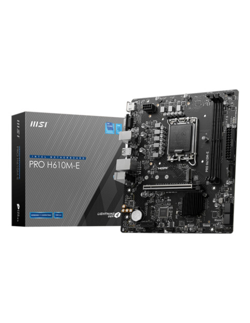 Placa base msi pro h610m - e 1700
