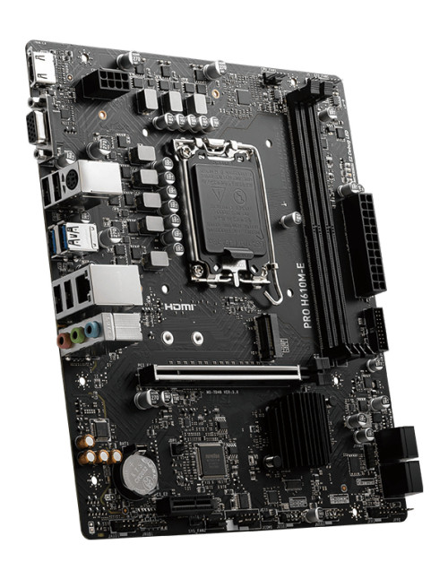 Placa base msi pro h610m - e 1700