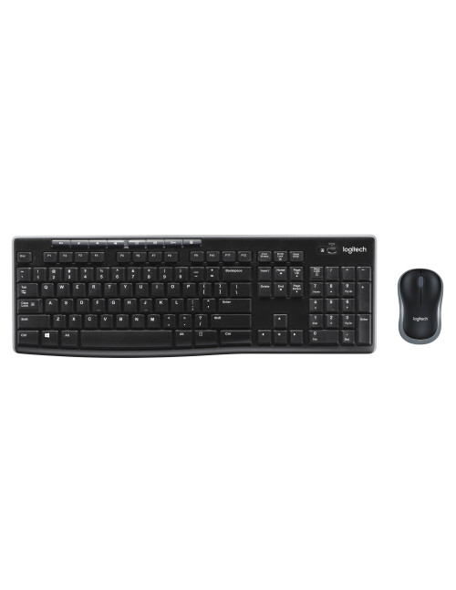 Teclado + mouse logitech mk270 optico