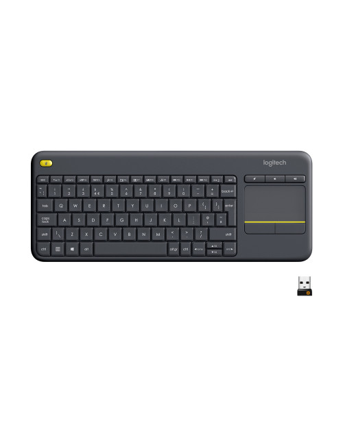 Teclado logitech k400 plus touch keyboard