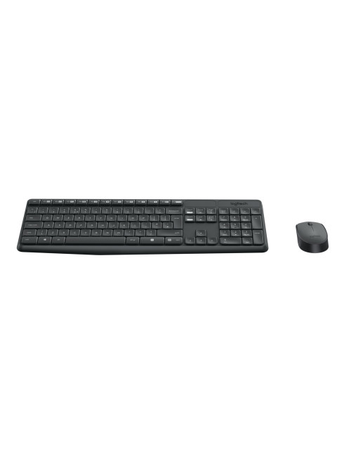 Teclado + mouse logitech mk235 inalambrico