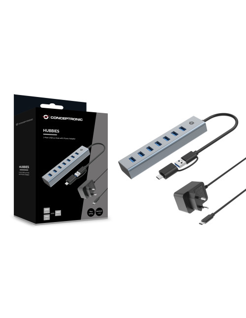 Hub usb 3.0 conceptronic hubbies21gp 7