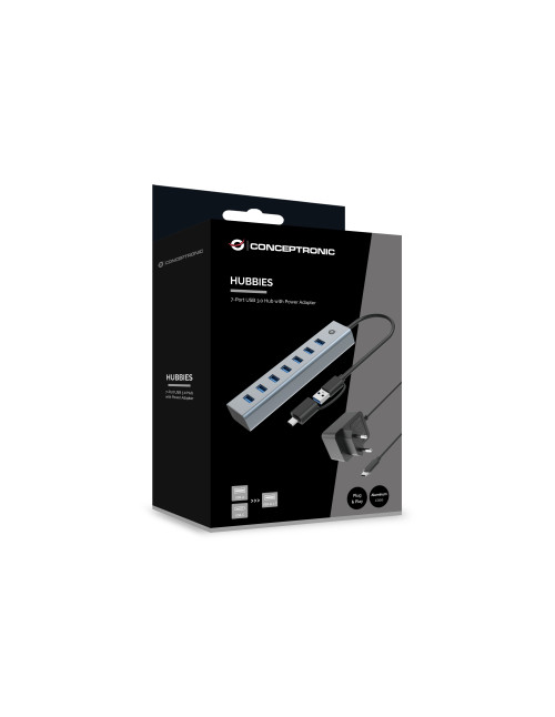 Hub usb 3.0 conceptronic hubbies21gp 7