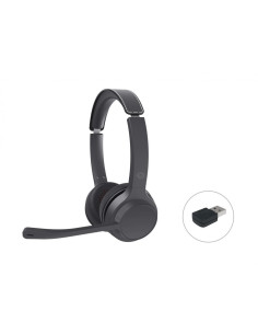 Auriculares conceptronic polona04ba inalambrico negro