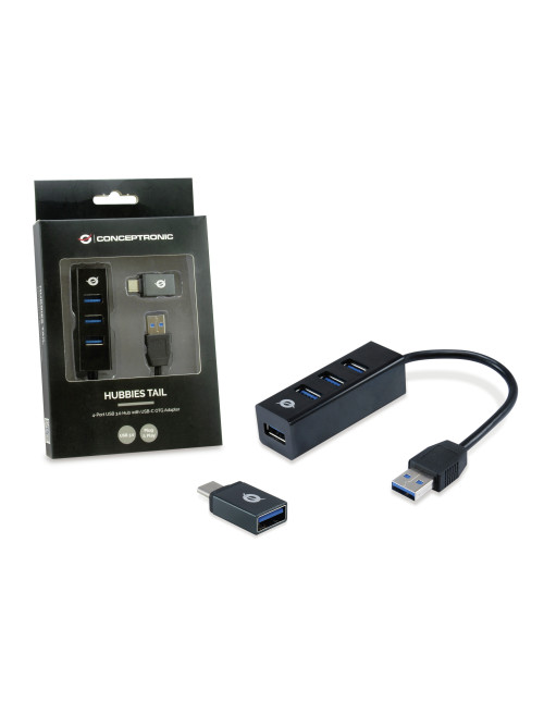 Hub usb 3.0 conceptronic hubbies04b 4