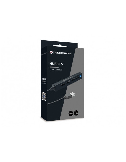 Hub usb 2.0 conceptronic hubbies05b 4