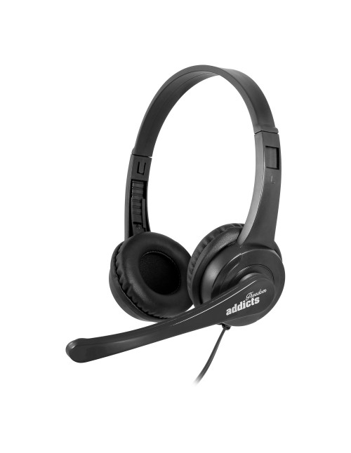 Auriculares diadema con microfono ngs vox505usb