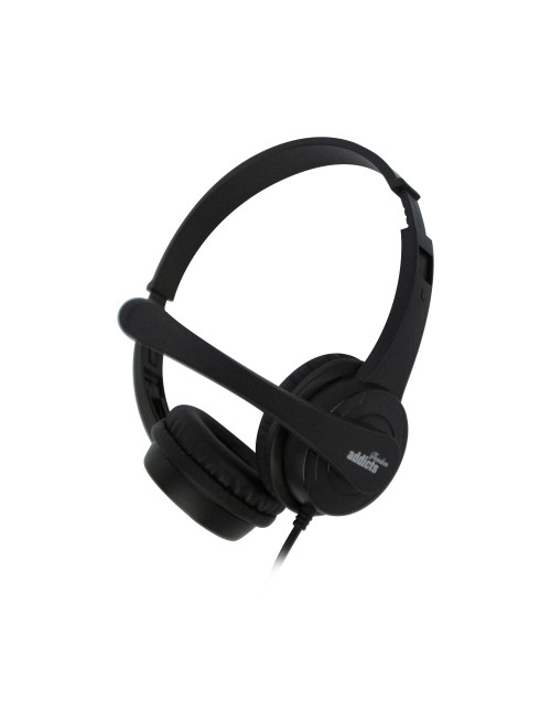 Auriculares diadema con microfono ngs vox505usb