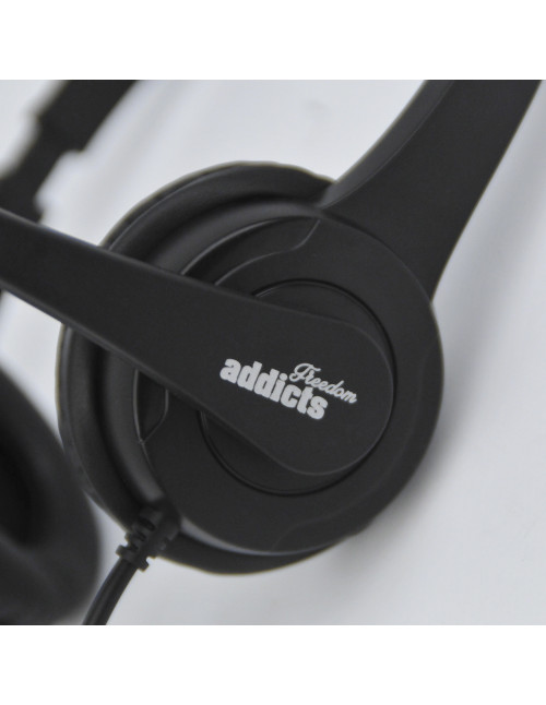 Auriculares diadema con microfono ngs vox505usb