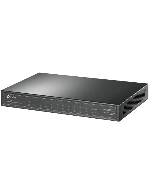 Switch 10 puertos tp - link tl - sg1210p 10