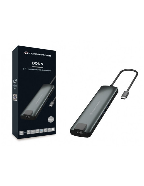 Adaptador conceptronic usb tipo c 9