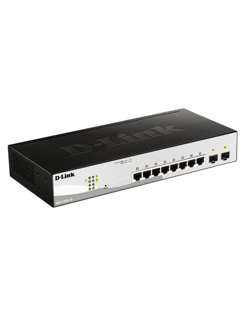 Switch d - link 10 puertos gestionable 8