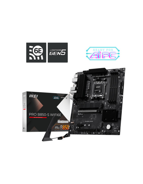 Placa base msi pro b850 - s wifi6e