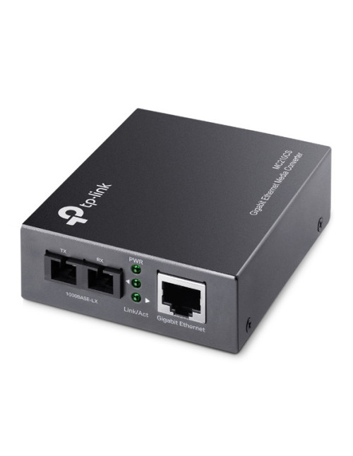 Convertidor medios monomodo mc210cs tp - link