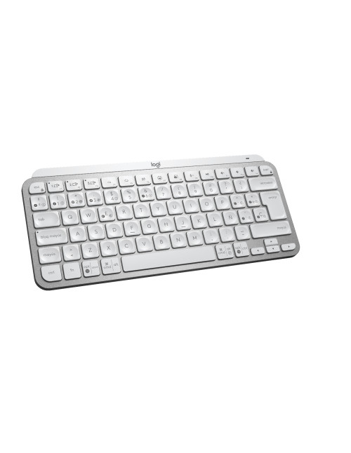 Teclado logitech mx keys gris palido
