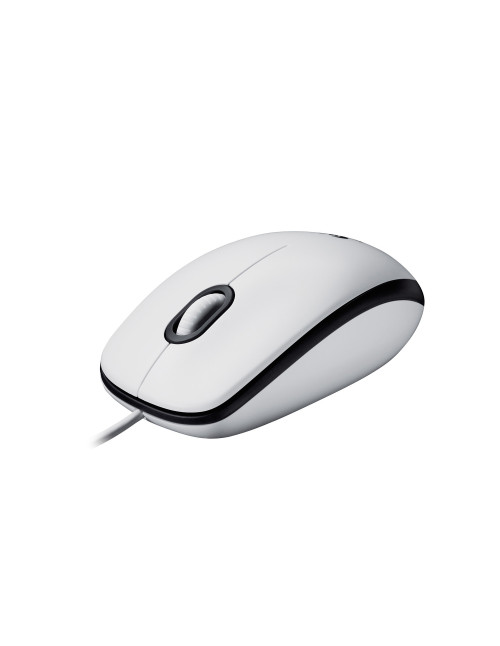 Mouse raton logitech m100 blanco usb