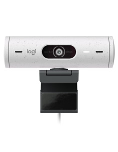 Webcam logitech brio 500 blanco crudo
