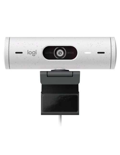 Webcam logitech brio 500 blanco crudo
