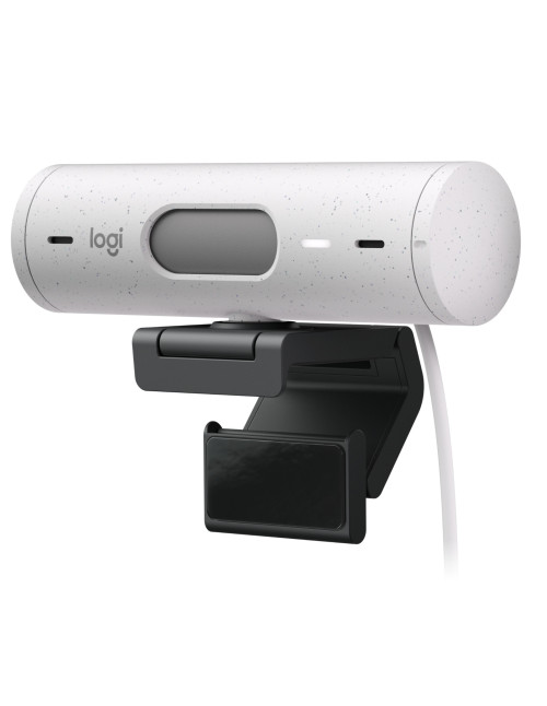 Webcam logitech brio 500 blanco crudo