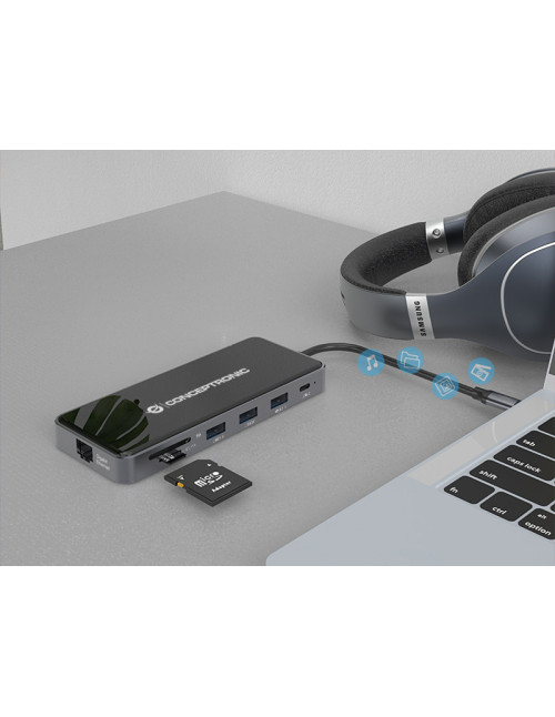 Adaptador conceptronic usb tipo c a
