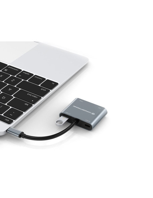 Hub usb tipo c conceptronic donn16g