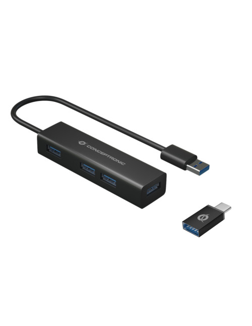 Hub usb 3.0 conceptronic hubbies06b 4
