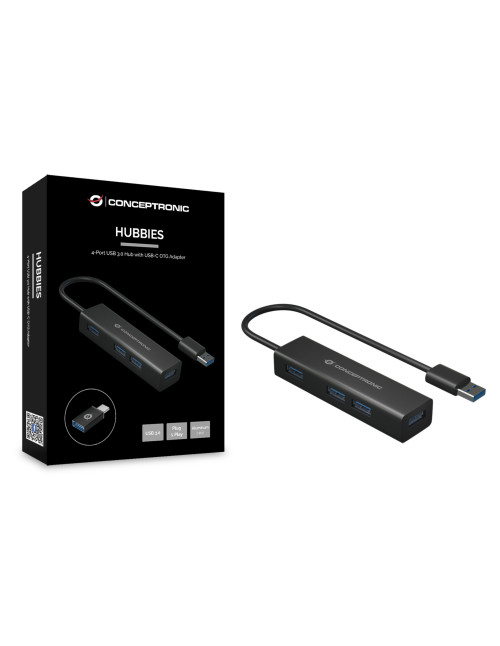 Hub usb 3.0 conceptronic hubbies06b 4