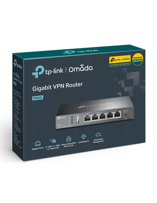 Router vpn tp - link er605 1p wan