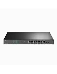 Switch 18 puertos tp - link tl - sg1218mp 16