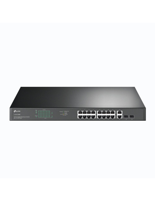 Switch 18 puertos tp - link tl - sg1218mp 16