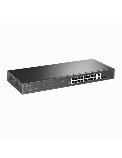 Switch 18 puertos tp - link tl - sg1218mp 16