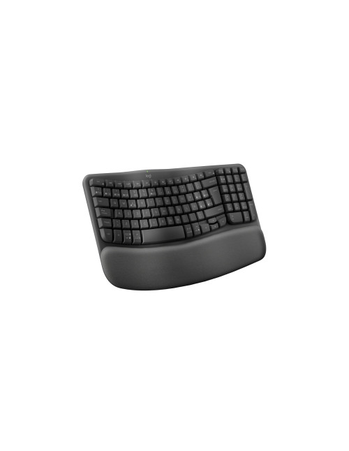 Teclado logitech wave keys bluetooth negro