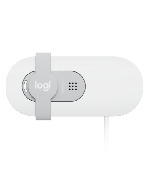 Webcam logitech brio 100 blanco full
