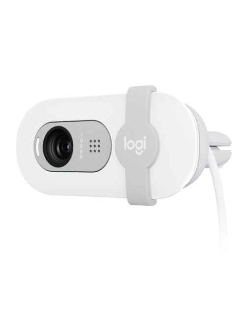 Webcam logitech brio 100 blanco full