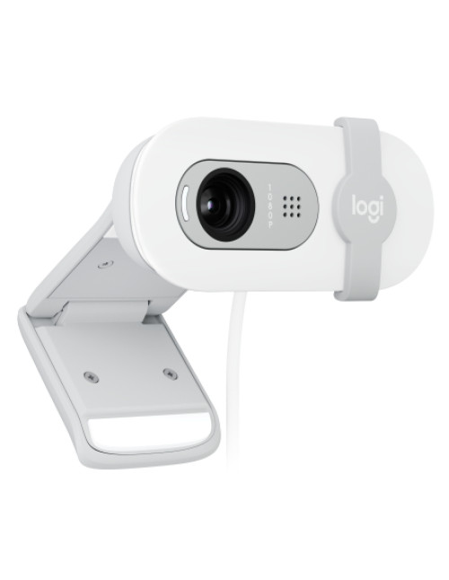 Webcam logitech brio 100 blanco full
