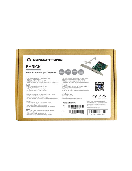 Tarjeta conceptronic emrick07g pci express 4x